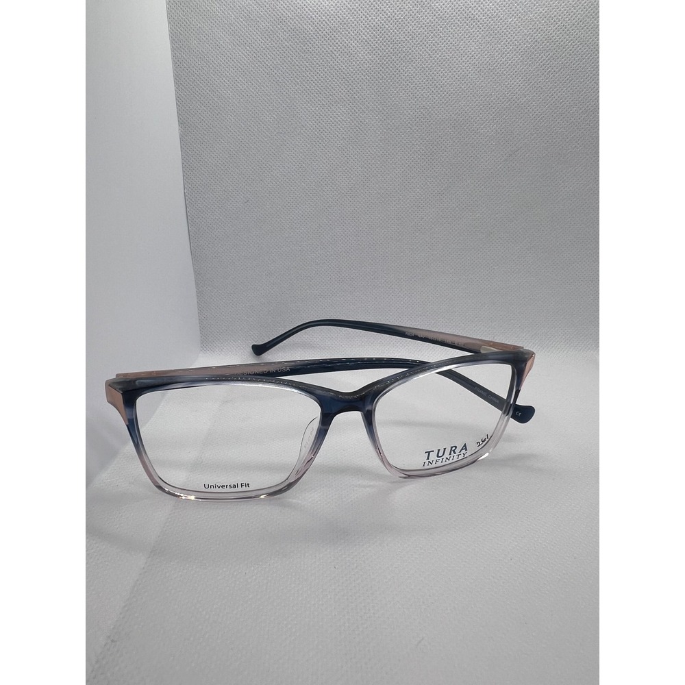 Tura Infinity‎ R804 Eyeglasses Frames Cat Eye Universal Fit Designer Glasses